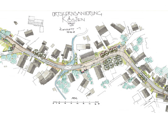Neugestaltung der Ortsdurchfahrt
